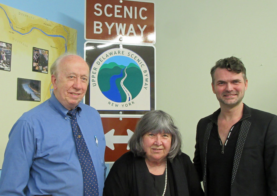 The Upper Delaware Scenic Byway Committee elected Larry Richardson, left, secretary-treasurer; Rosie DeCristofaro became vice chairperson; and Richard Lowe III was elected chairperson at the April 25 annual meeting.....